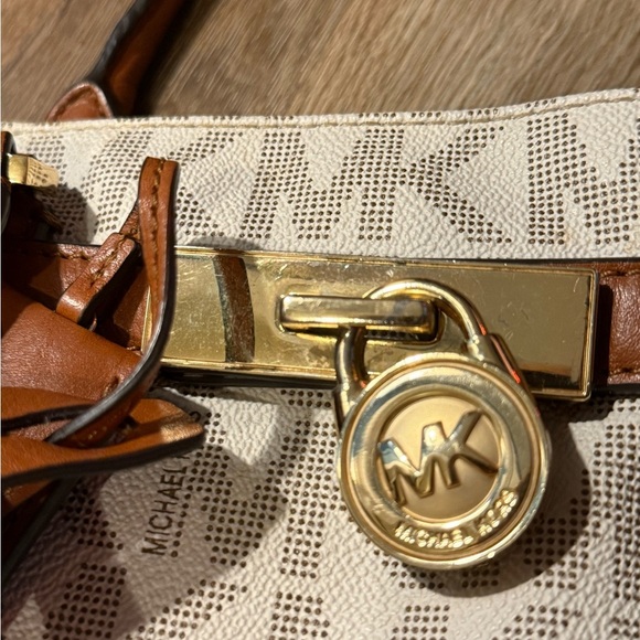 Michael Kors Shoulder Purse Hamilton Traveler Satchel - Picture 7 of 11